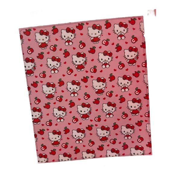 Hello Kitty Pink Apple Heart Blanket 60x70 HTF BRAND NEW DESIGN! - Picture 5 of 5